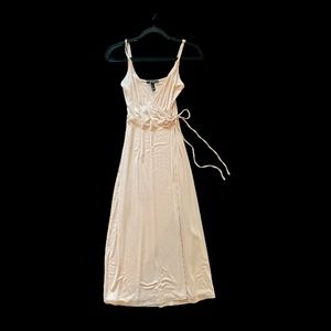 FOREVER 21 Wrap Pale Rose Dress Size Small